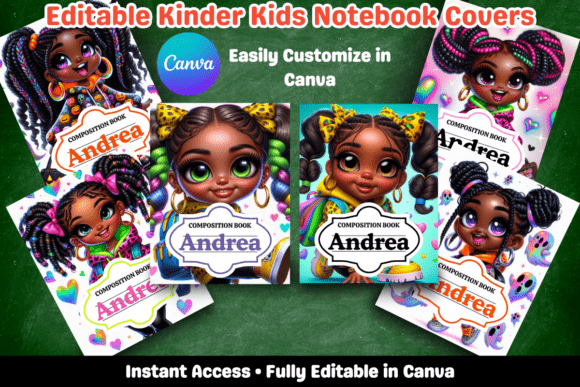 Celebrate Identity with the Black Girls Notebook Cover Bundle