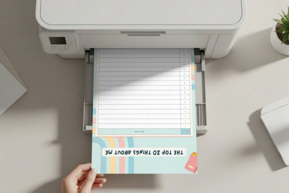 Elevate Your Portfolio: The Top View A4 Paper Mockup