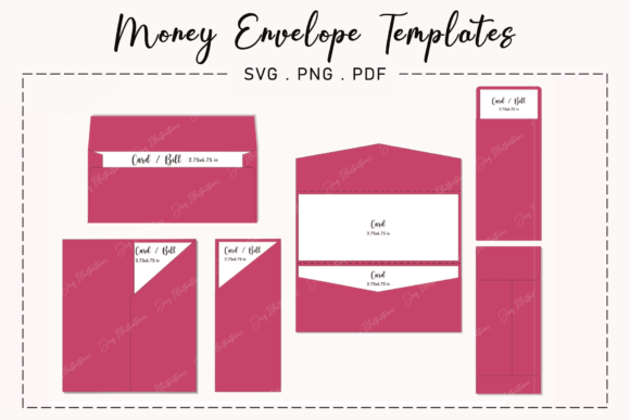 Money Envelope Template SVG Cut File: Your Go-To for Cash Gifting
