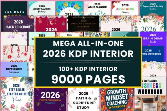 Scale Your Publishing Business with the Mega All-in-One 2026 KDP Interiors